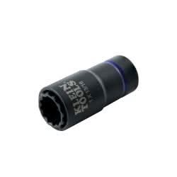 Klein Tools 66015 2-in-1 Impact Socket, 12-Point, 1 and 13/16-Inch - Image 2