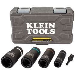 Klein Tools 66050E 2-in-1 Metric Impact Socket Set, 12-Point, 5-Piece - Image 3