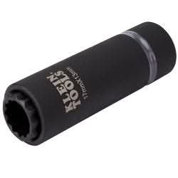 Klein Tools 66051E 2-in-1 Metric Impact Socket, 12-Point, 17 x 13 mm - Image 2