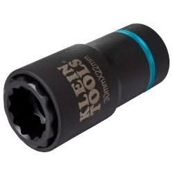 Klein Tools 66053E 2-in-1 Metric Impact Socket, 12-Point, 30 x 22 mm - Image 2
