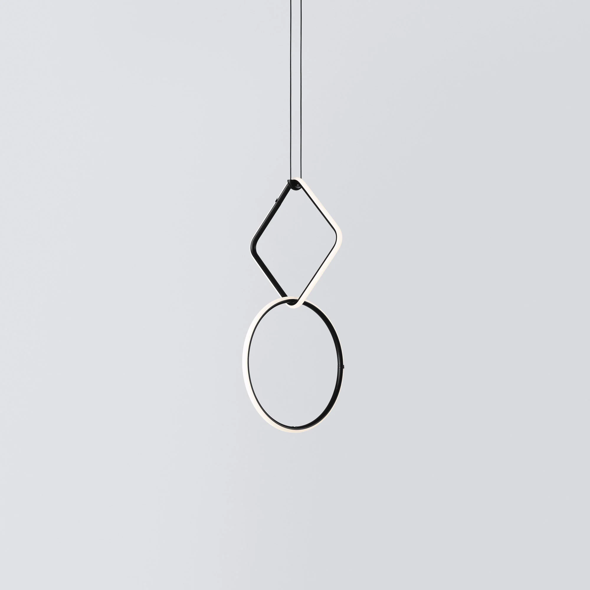 FLOS | ARRANGMENTS SMALL SQUARE TWO PENDANT SMALL CIRCLE LIGHT | ,920.00