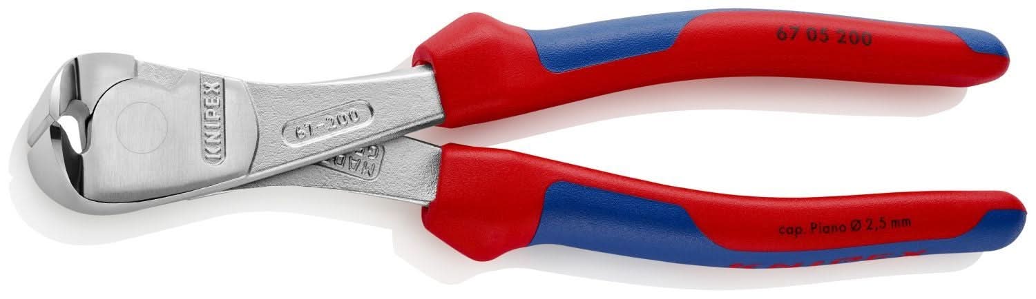 Knipex 67 05 200 High Leverage End Cutting Nippers - Image 2