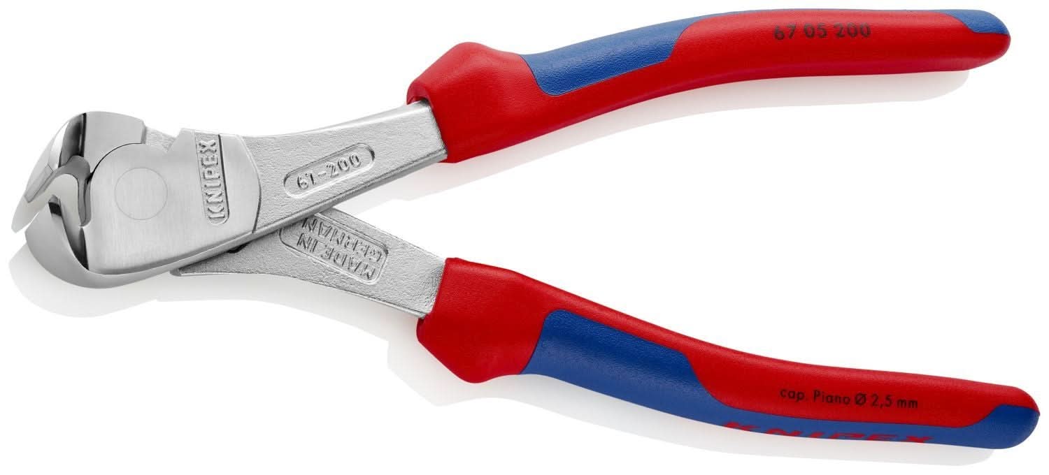 Knipex 67 05 200 High Leverage End Cutting Nippers - Image 3