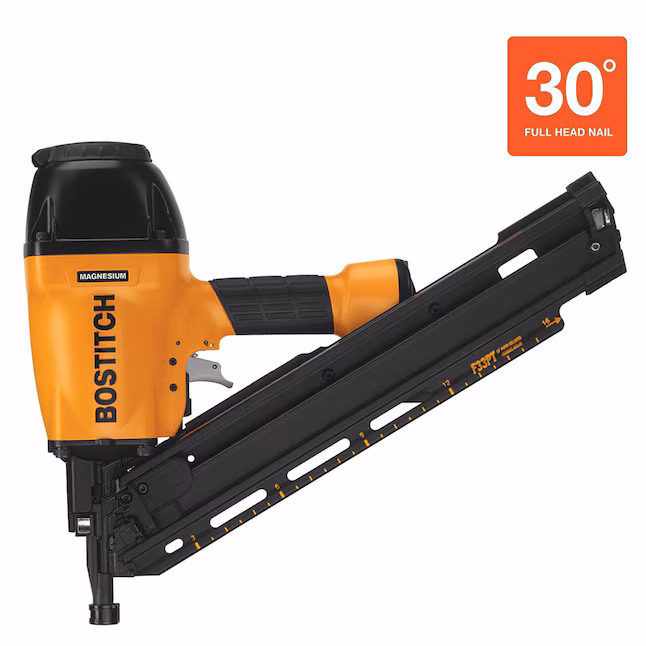 BOSTITCH PT-8DR113FH5 2-3/8-in. x .113-in. 28-Degrees Wire-Collated Ring Shank Full Round Head Pressure-Treated Framing Nails, 68 Boxes of 5000-Nails - Image 3