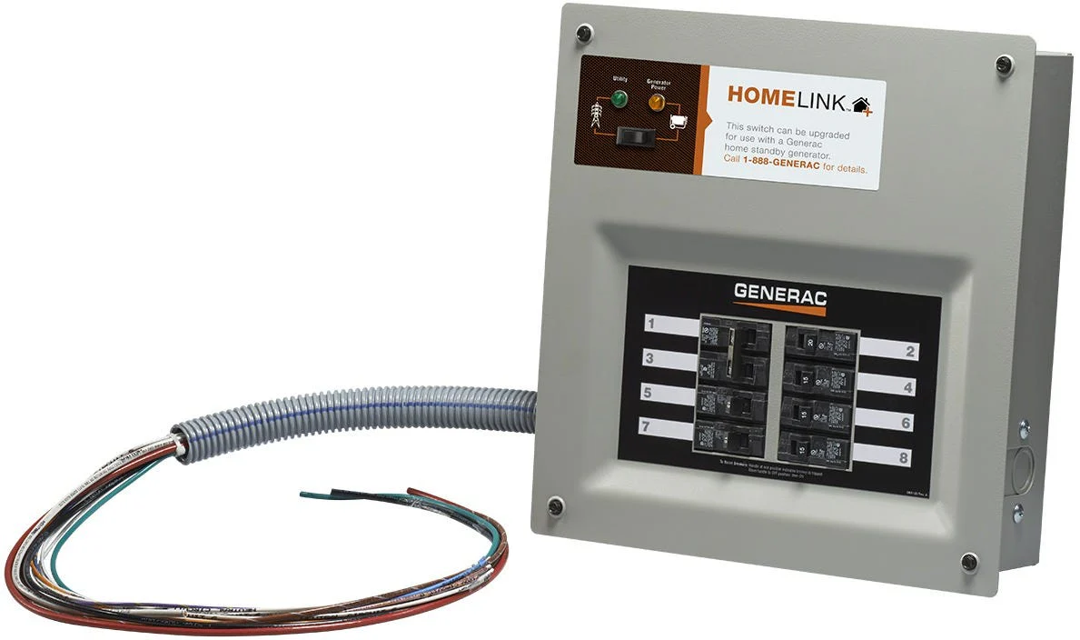 Generac 6853 Homelink Upgradeable 30 Amp Manual Transfer Switch - Image 2