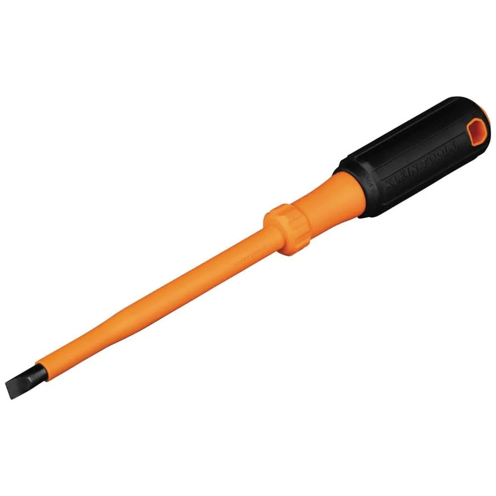 Klein Tools 6866INS Insulated Screwdriver, 5/16-Inch Cabinet Tip, 6-Inch Shank - Image 1