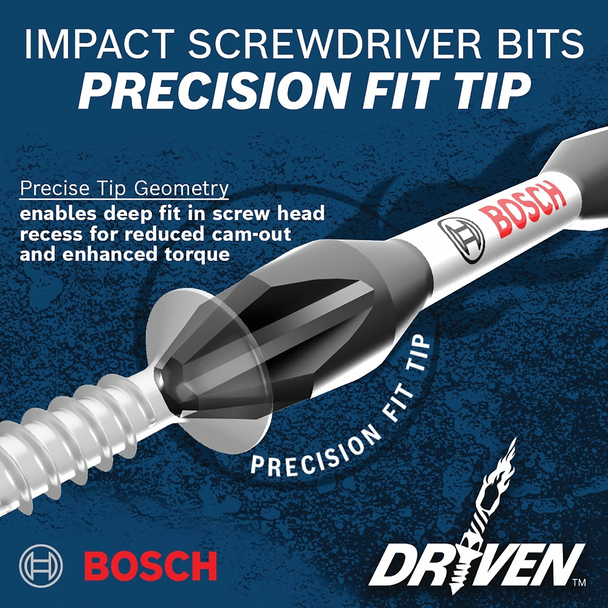 Bosch DDMSD20 Driven Impact Screwdriving and Drilling Custom Case 20-Piece Set - Image 3