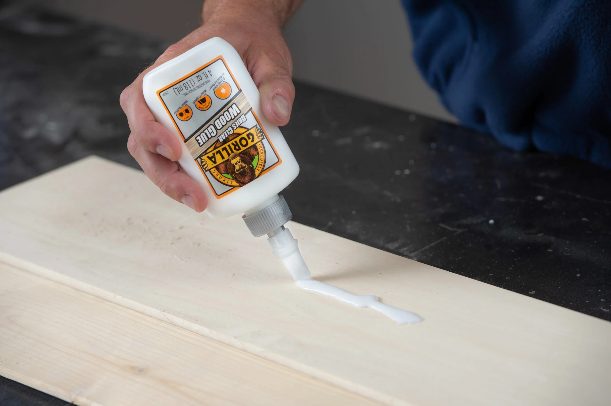 Gorilla Glue Wood Glue Dries Clear, 4-fl.oz. (109788) - Image 2