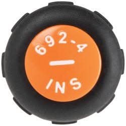 Klein Tools 6924INS Slim-Tip Insulated Screwdriver, 1/4-Inch Cabinet, 4-Inch Round Shank - Image 3