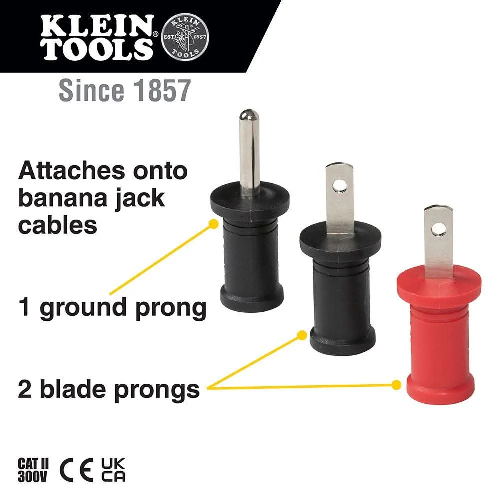 Klein Tools 69360 Alligator Clips and Outlet Tabs - Image 3