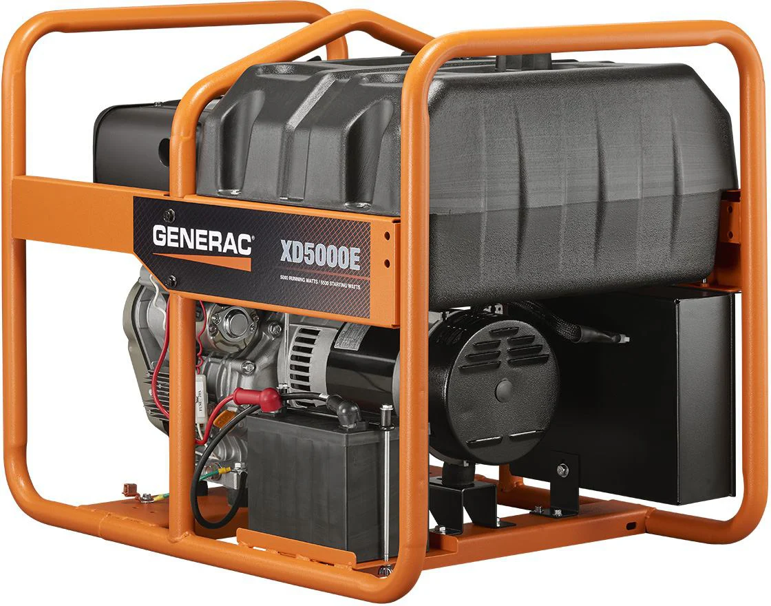 Generac 5000 Watt Electric Start Diesel Portable Generator, CARB (6864) - Image 2