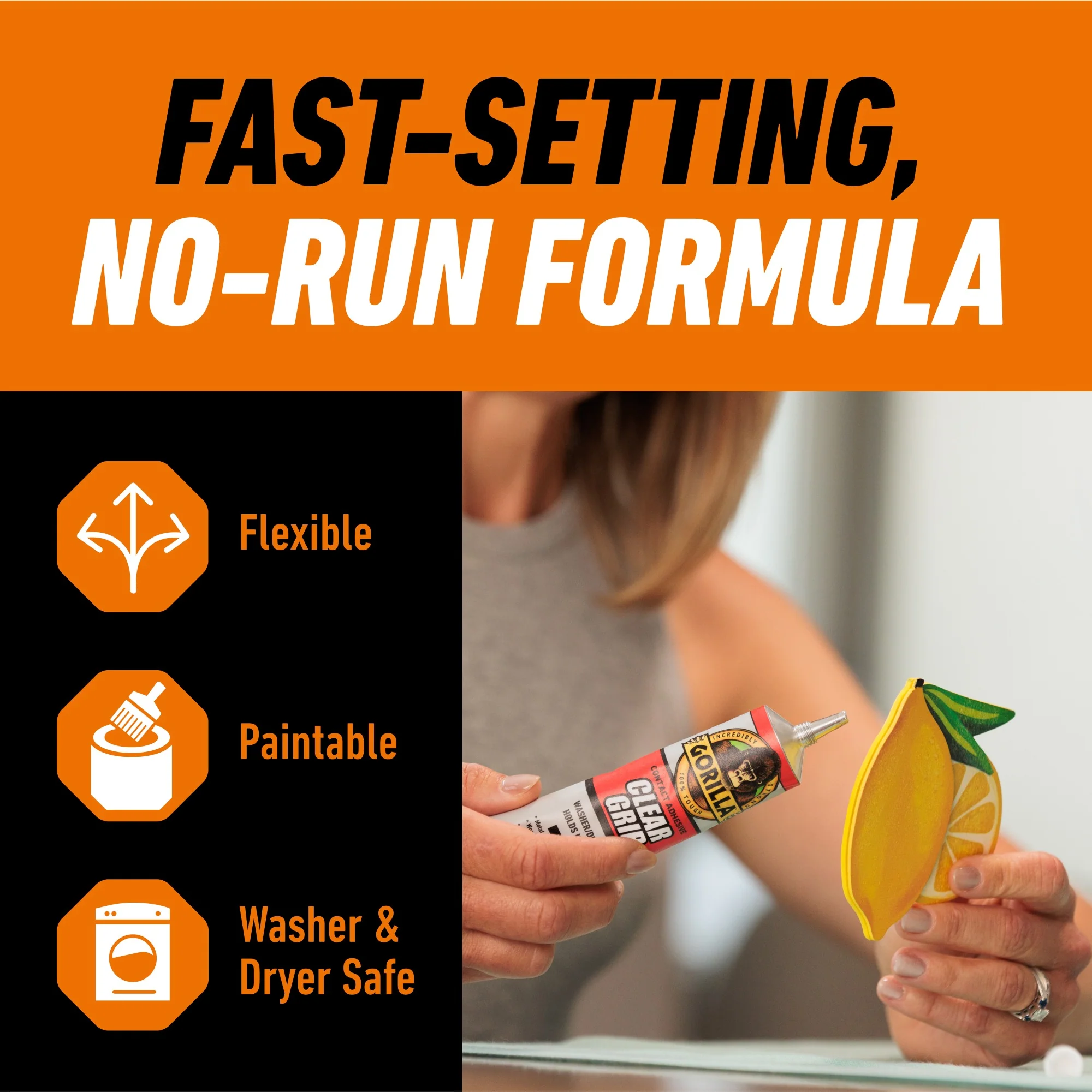 Gorilla Glue Clear Grip, 3-fl.oz. (8040002) - Image 3