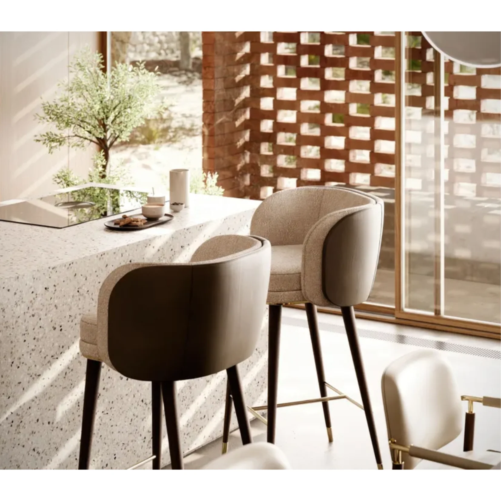 LASKASAS | AMBROSE BAR STOOL | $4,740.00 - $5,288.00 - Image 2