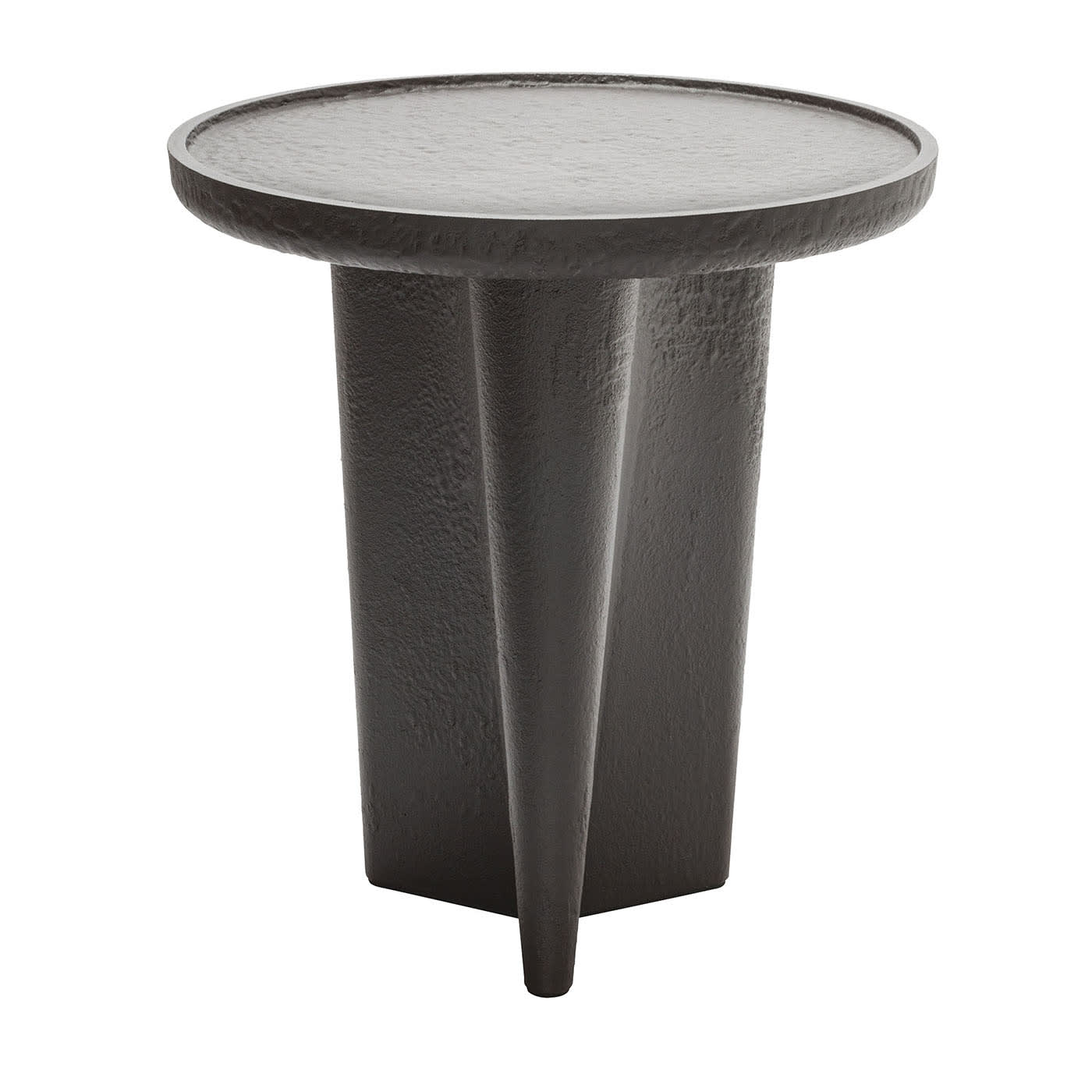 GIOBAGNARA | TANELL IMPERFECT TALL BRONZE SIDE TABLE | $3,625.00 - Image 1
