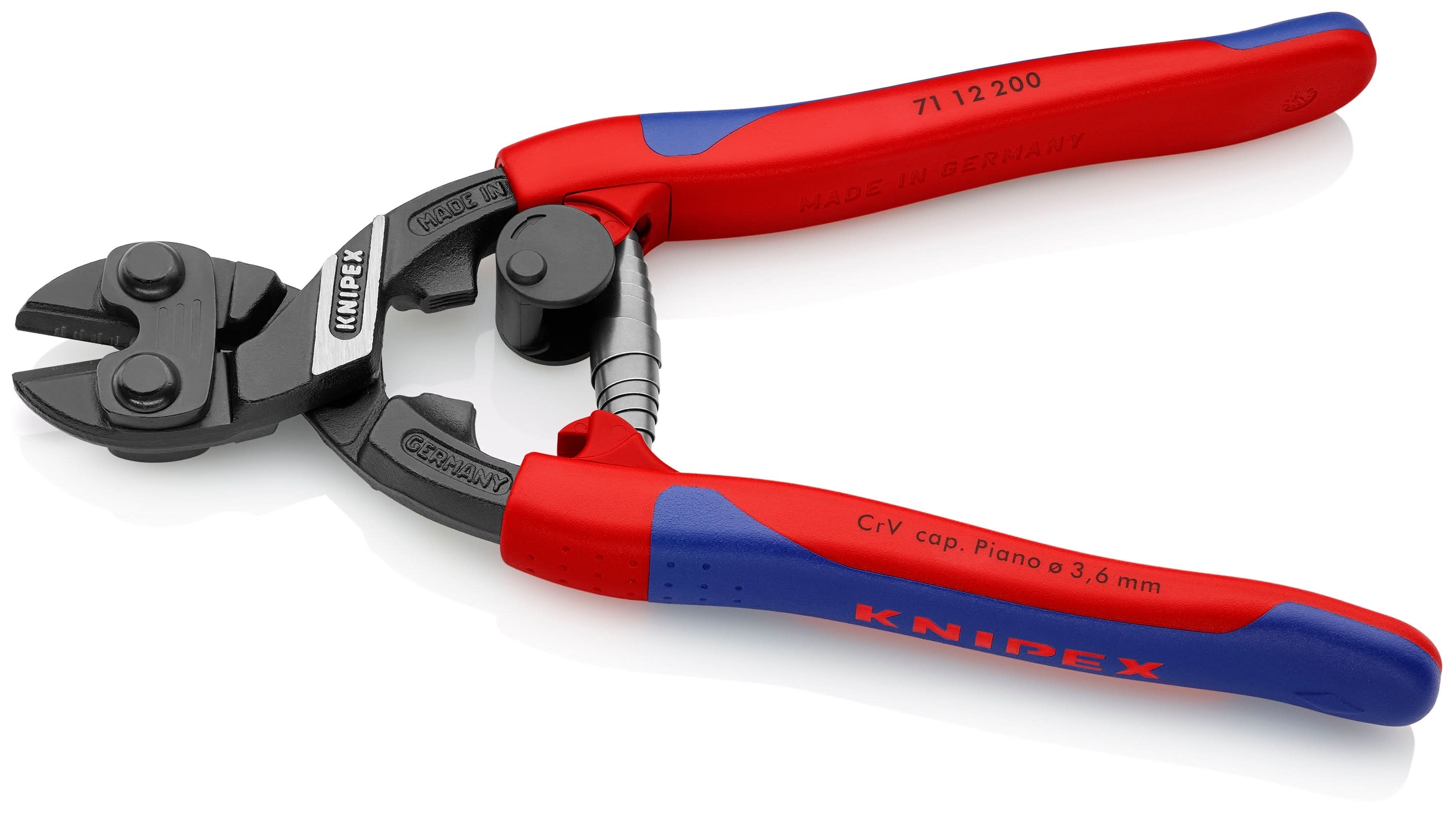 Knipex 71 12 200 SBA 8 in. CoBolt High Leverage Compact Bolt Cutters - Image 2
