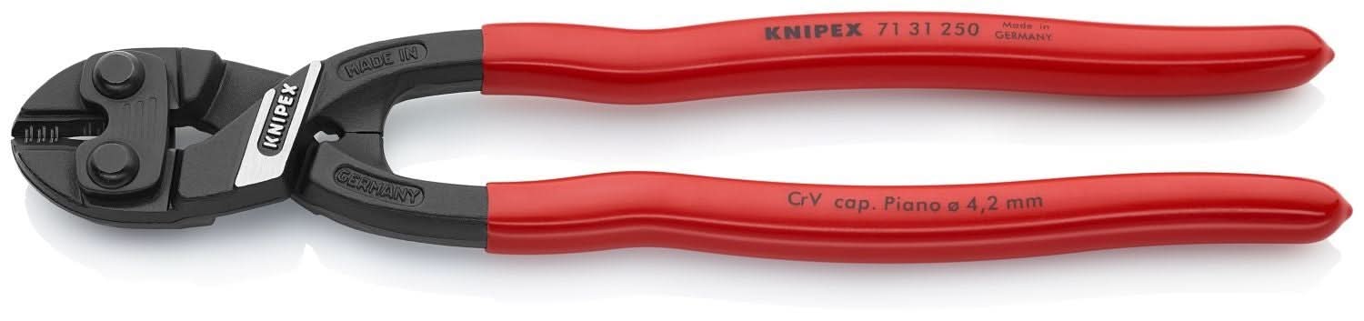 Knipex 71 31 250 CoBolt High Leverage XL Compact Bolt Cutters-Notched Blade - Image 2