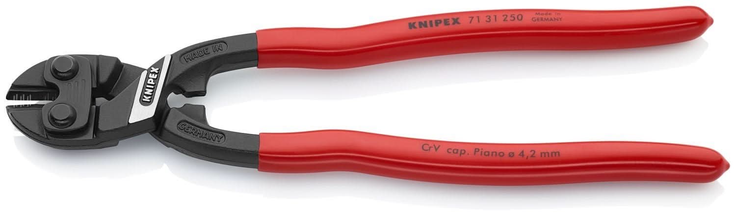 Knipex 71 31 250 CoBolt High Leverage XL Compact Bolt Cutters-Notched Blade - Image 3