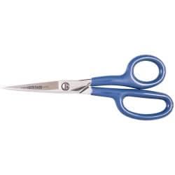Klein Tools 717C Curved Carpet Napping Shear, Coated, 7-7/8-Inch - Image 1