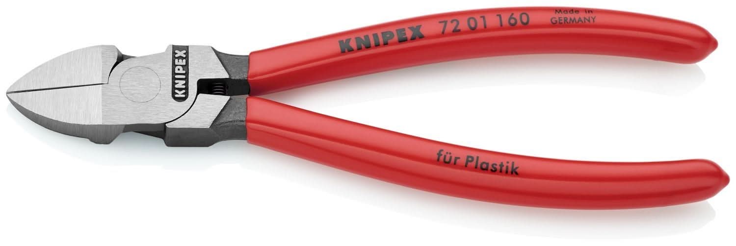 Knipex 72 01 160 Diagonal Pliers for Flush Cutting Plastics - Image 2