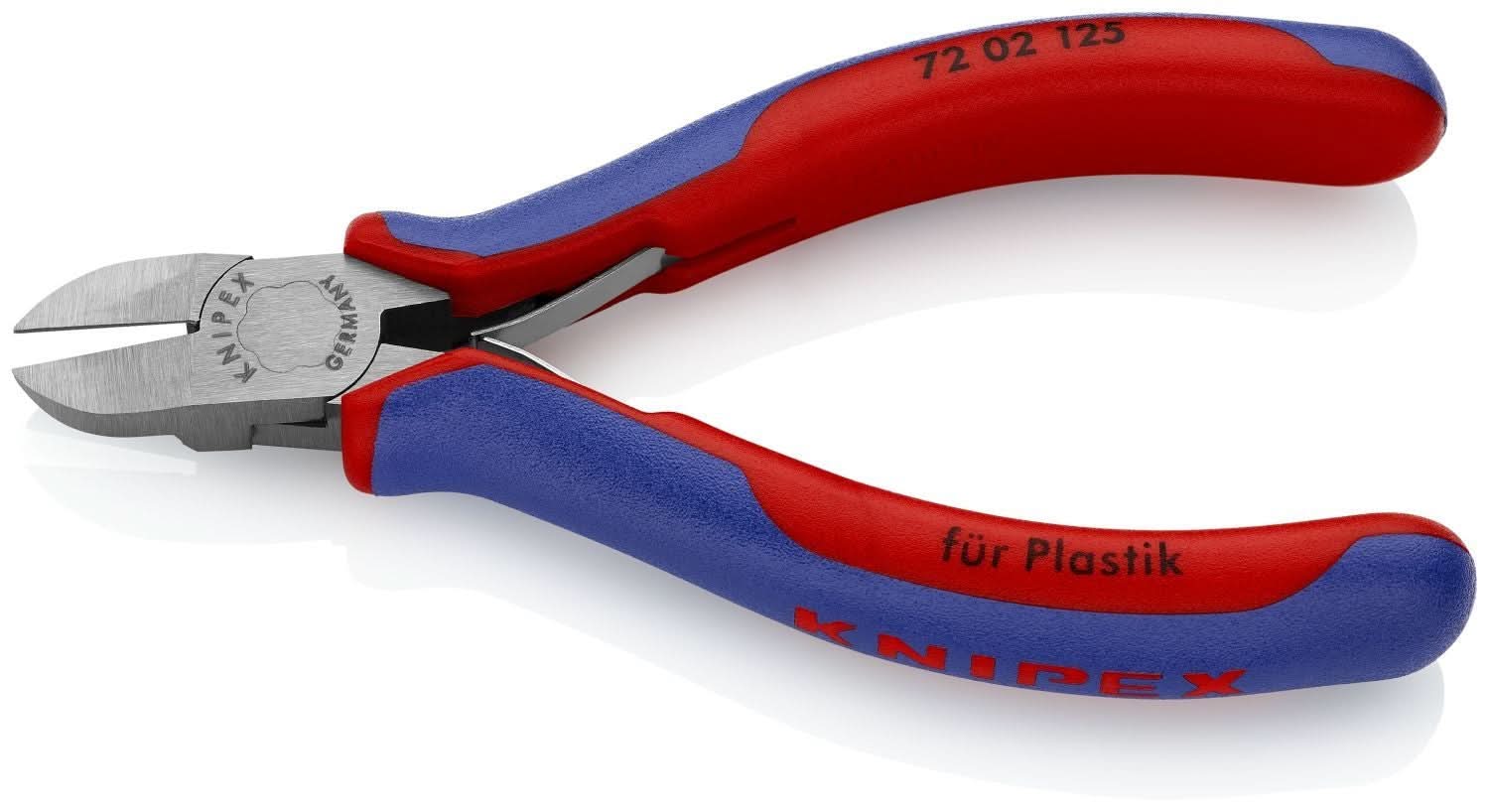 Knipex 72 02 125 Diagonal Pliers for Flush Cutting Plastics - Image 3