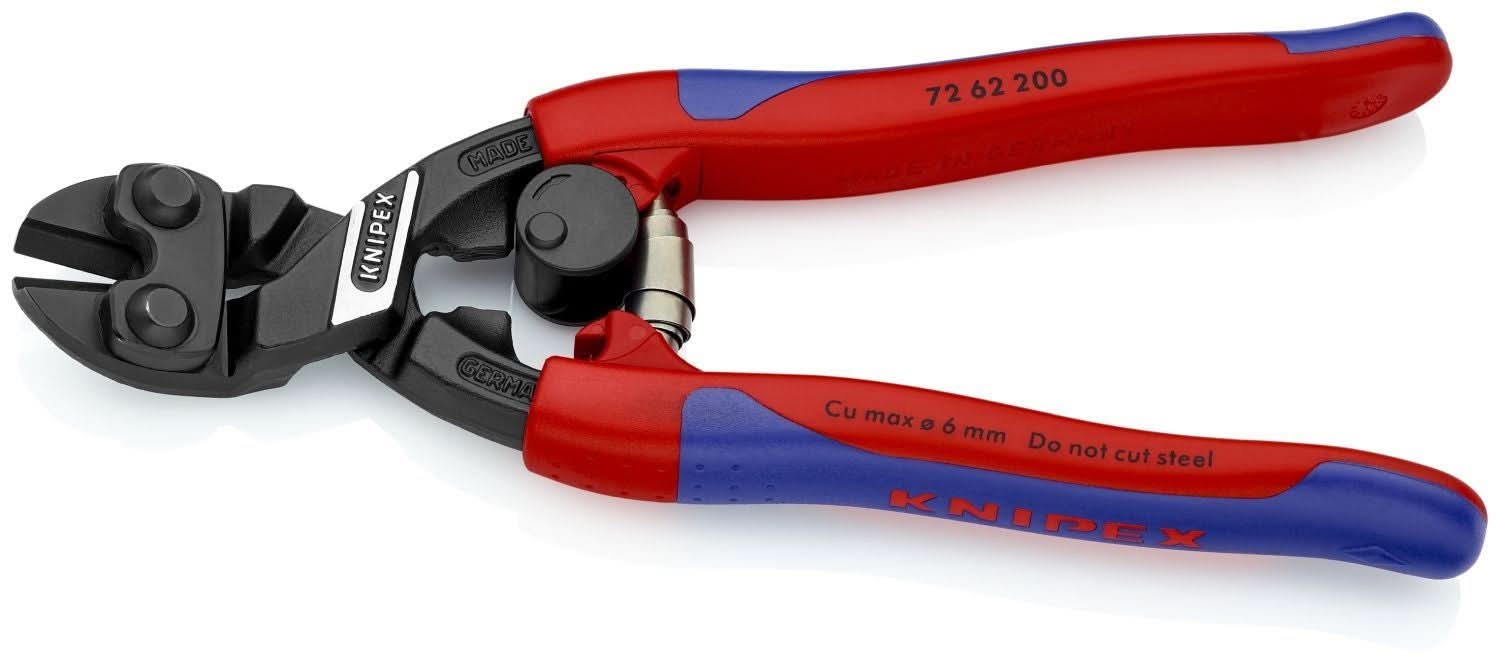 Knipex 72 62 200 High Leverage Flush Cutter for Plastic and Soft Metal - Image 3