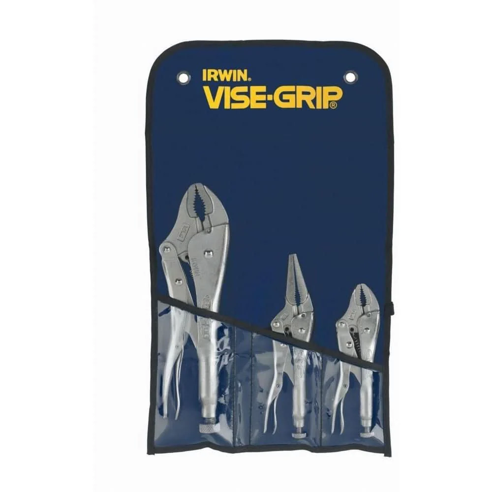 Irwin 73 VISE-GRIP Original 3-Piece Locking Pliers Set