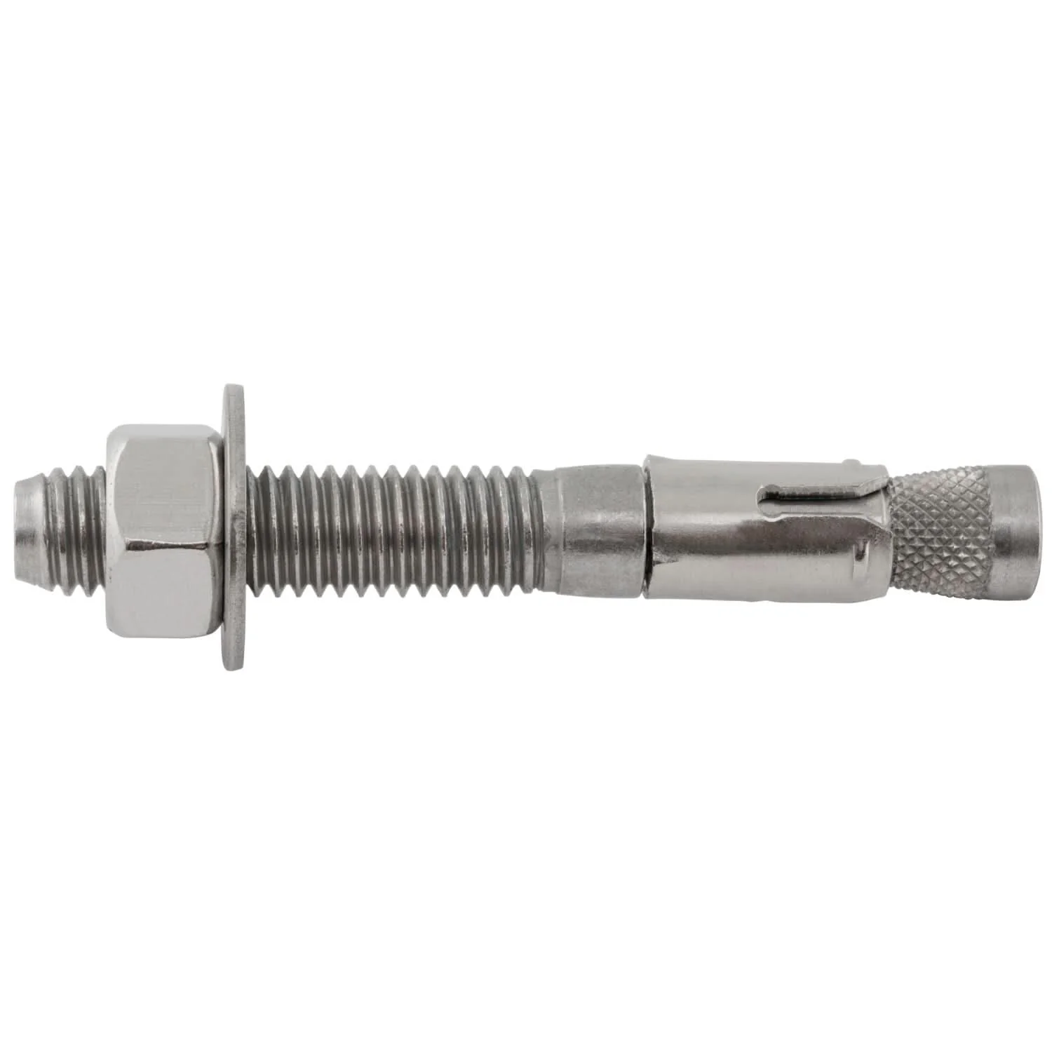 DeWalt 7322SD4 Power-Stud+ Stainless Steel Wedge Expansion Anchor, 1/2 in. x 3-3/4 in. (50-Pack) - Image 1
