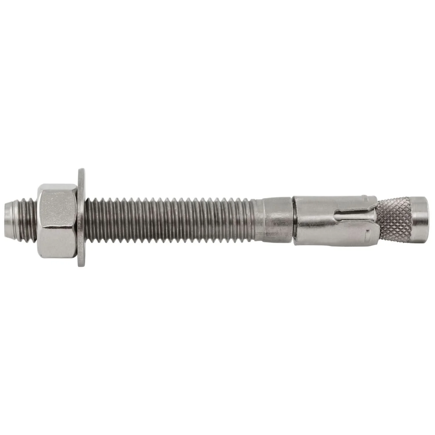 DeWalt 7323SD4 Power-Stud+ Stainless Steel Wedge Expansion Anchor, 1/2 in. x 4-1/2 in. (50-Pack) - Image 1