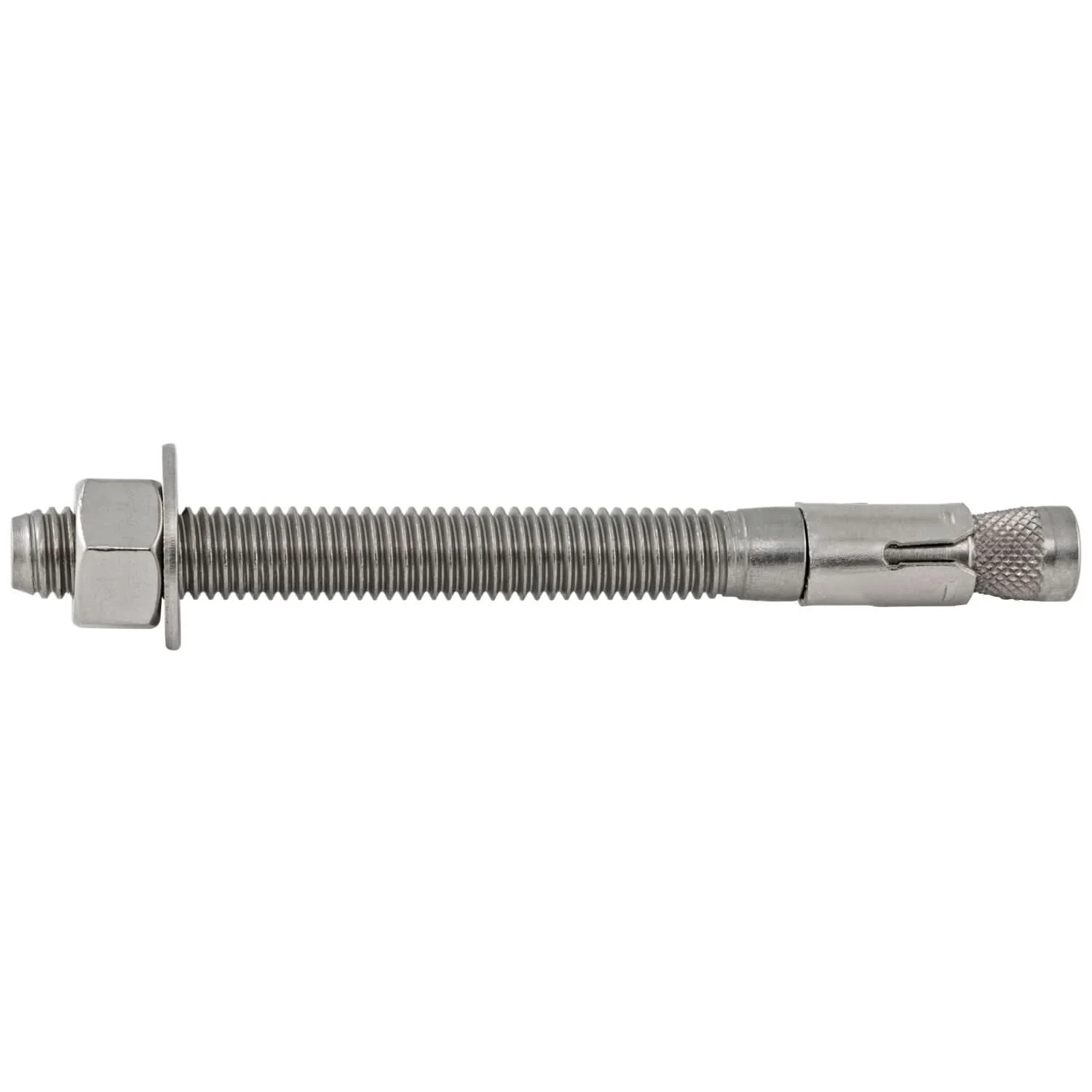 DeWalt 7324SD4 Power-Stud+ Stainless Steel Wedge Expansion Anchor, 1/2 in. x 5-1/2 in. (50-Pack) - Image 1