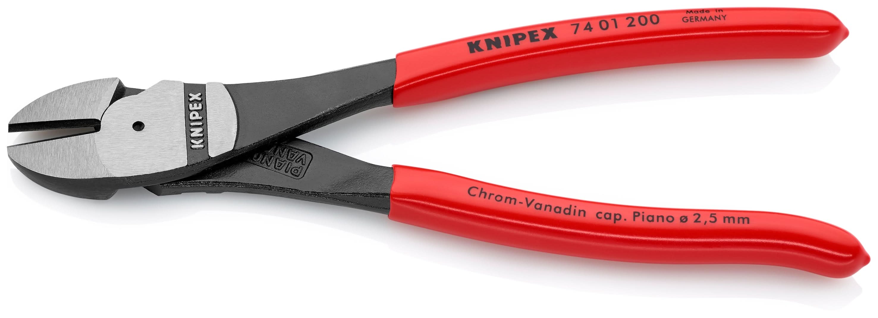 Knipex 74 01 200 SBA 8 in. High Leverage Diagonal Cutters - Image 2