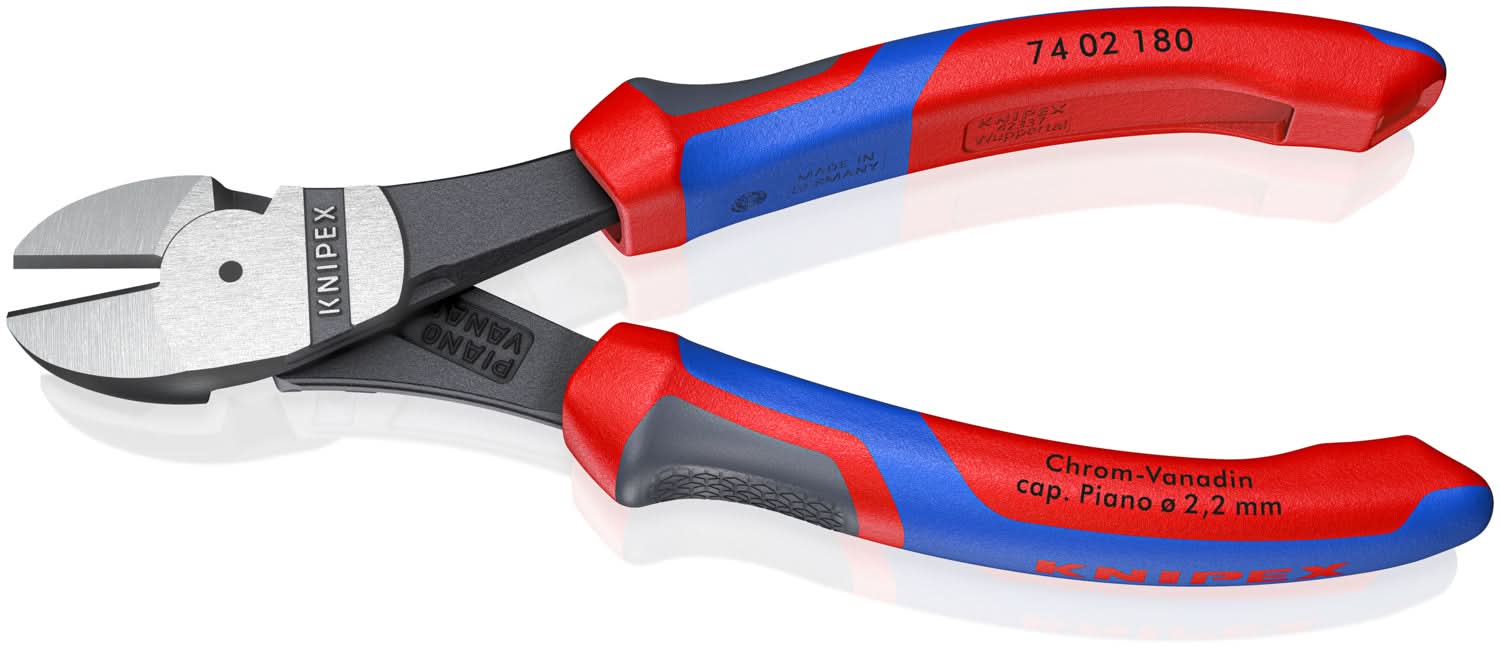 Knipex 74 02 180 High Leverage Diagonal Cutters - Image 3