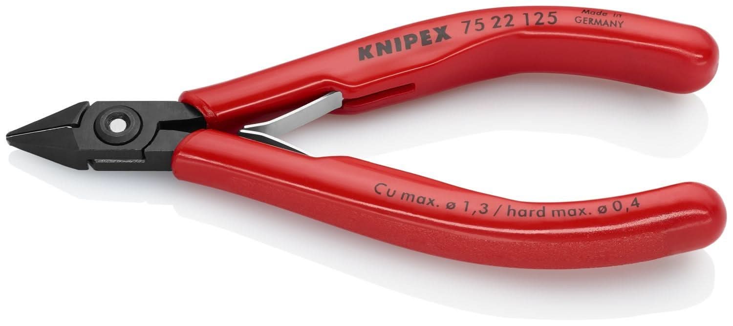 Knipex 75 22 125 Electronics Diagonal Cutters - Image 2