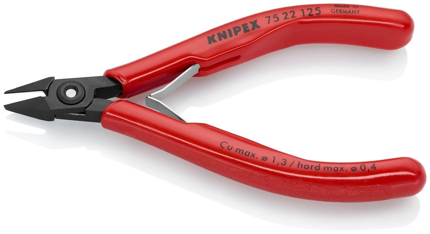 Knipex 75 22 125 Electronics Diagonal Cutters - Image 3