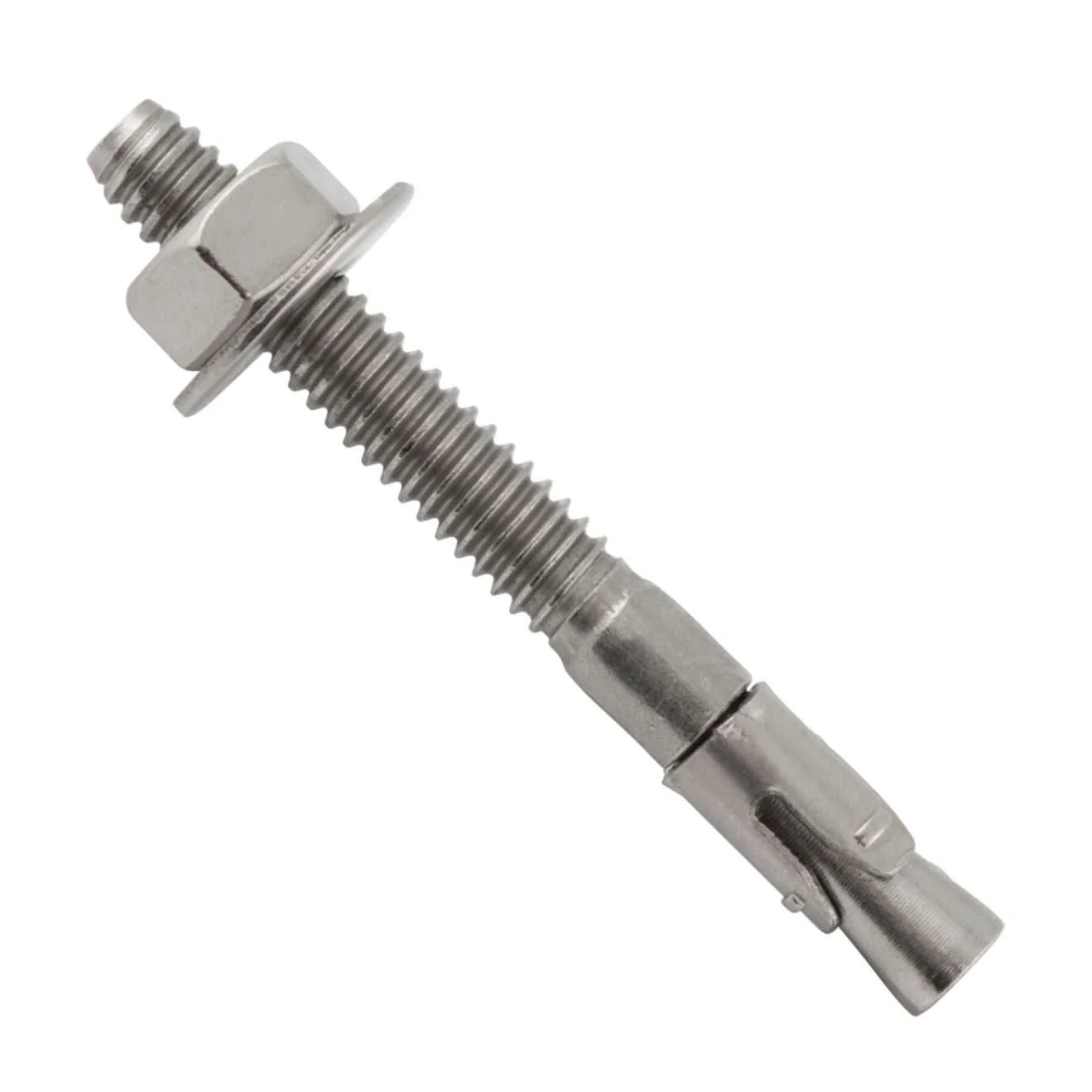DeWalt 7602SD6 1/4″ X 2-1/4″ Power-Stud+ SD6 Stainless Steel Wedge Expansion Anchors (100-Pack)