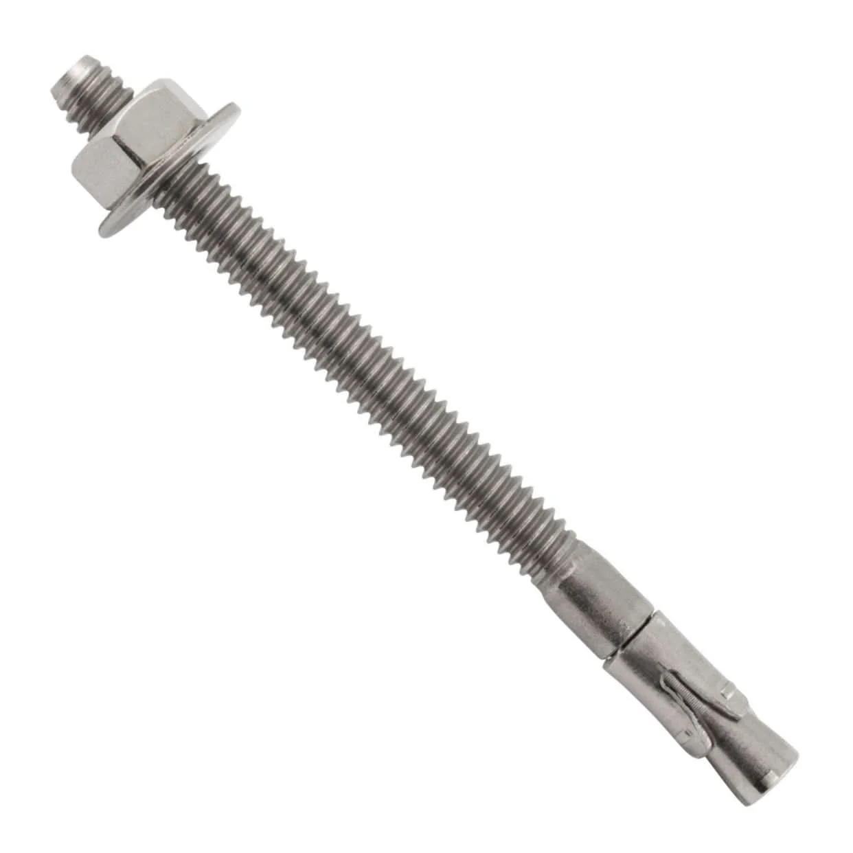 DeWalt 7604SD6 1/4″ X 3-1/4″ Power-Stud+ SD6 Stainless Steel Wedge Expansion Anchors (100-Pack)