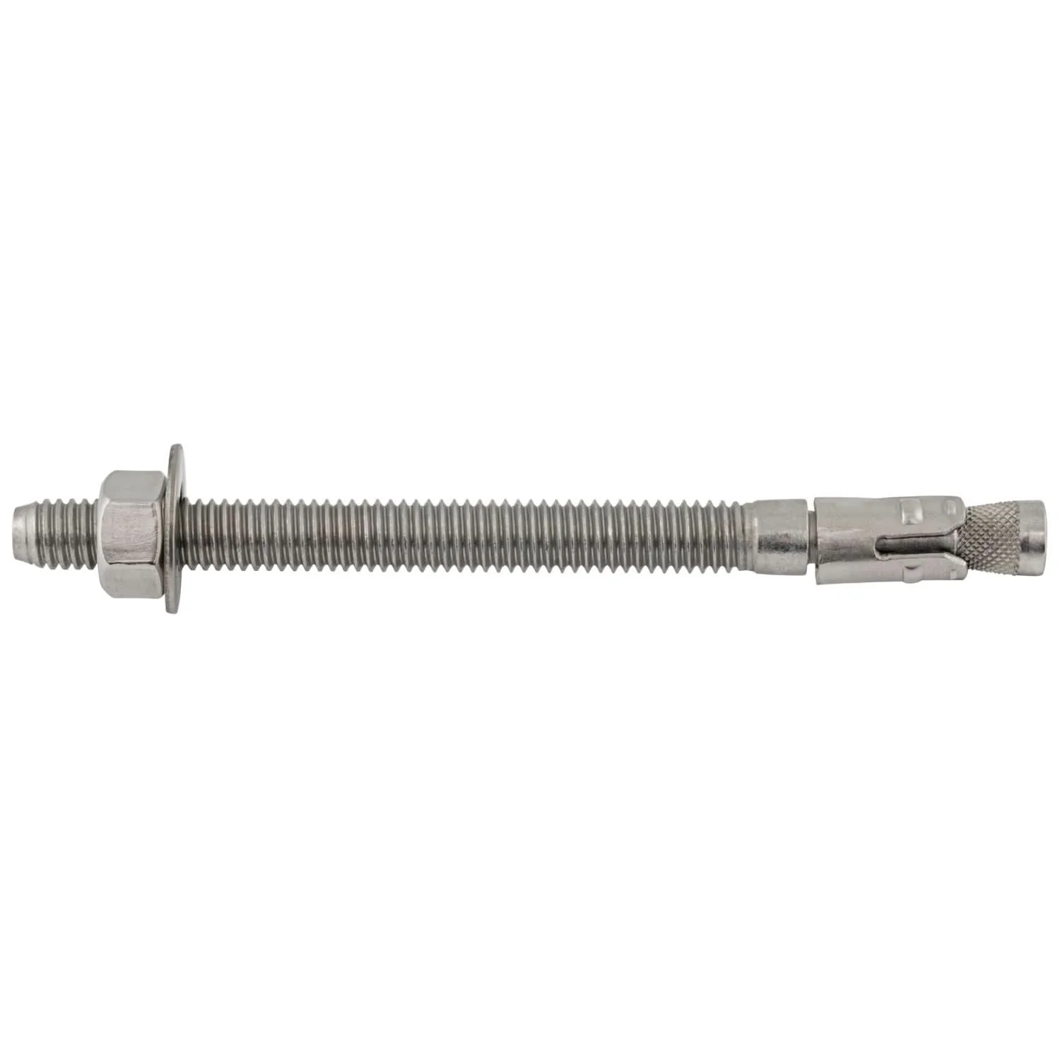 DeWalt 7616SD6 Power-Stud+ SD6 Stainless Steel Wedge Expansion Anchor, 3/8 in. x 5 in. (50-Pack) - Image 1