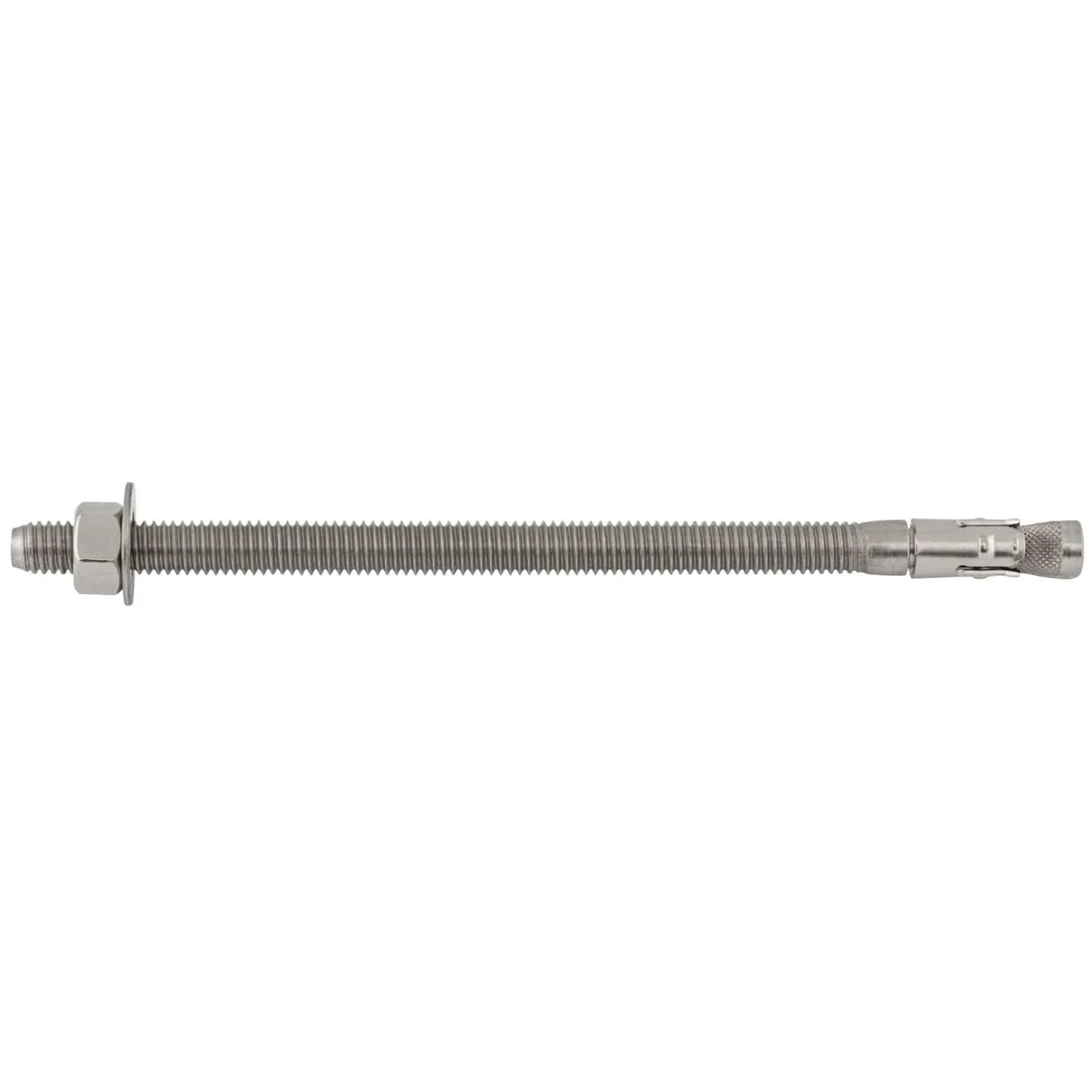 DeWalt 7617SD6 Power-Stud+ SD6 Stainless Steel Wedge Expansion Anchor, 3/8 in. x 7 in. (50-Pack) - Image 1