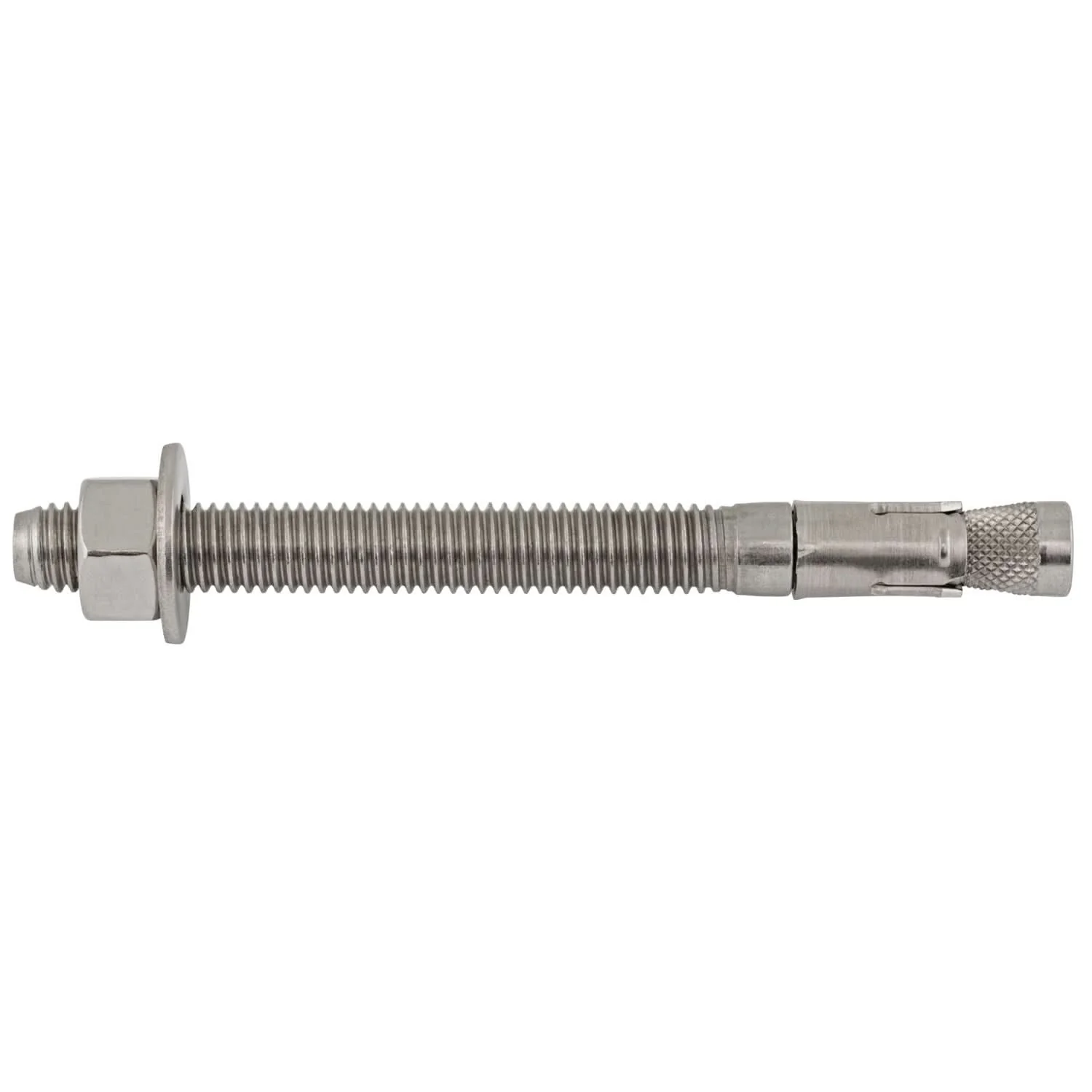 DeWalt 7624SD6 Power-Stud+ SD6 Stainless Steel Wedge Expansion Anchor, 1/2 in. x 5-1/2 in. (50-Pack) - Image 1