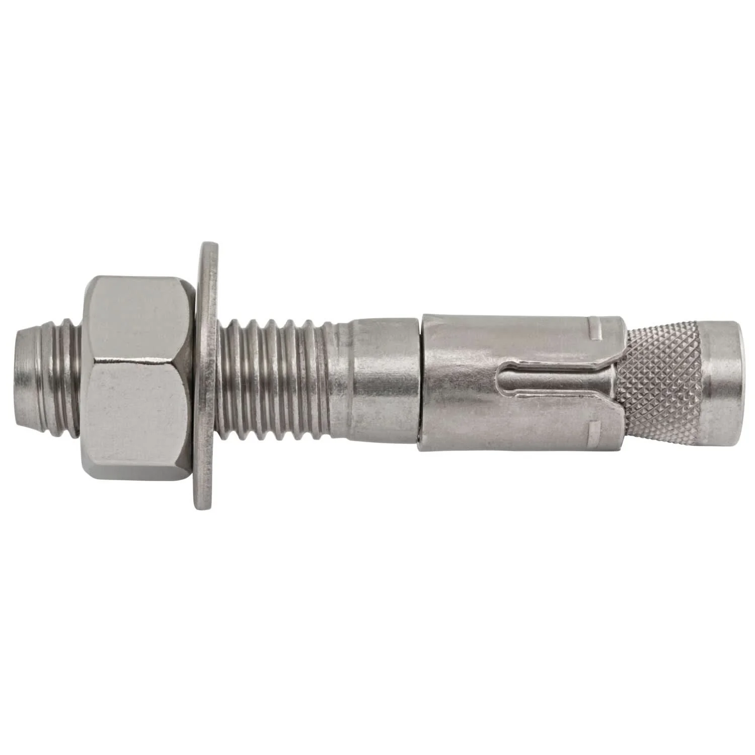 DeWalt 7630SD6 Power-Stud+ SD6 Stainless Steel Wedge Expansion Anchor, 5/8 in. x 3-1/2 in. (25-Pack) - Image 1
