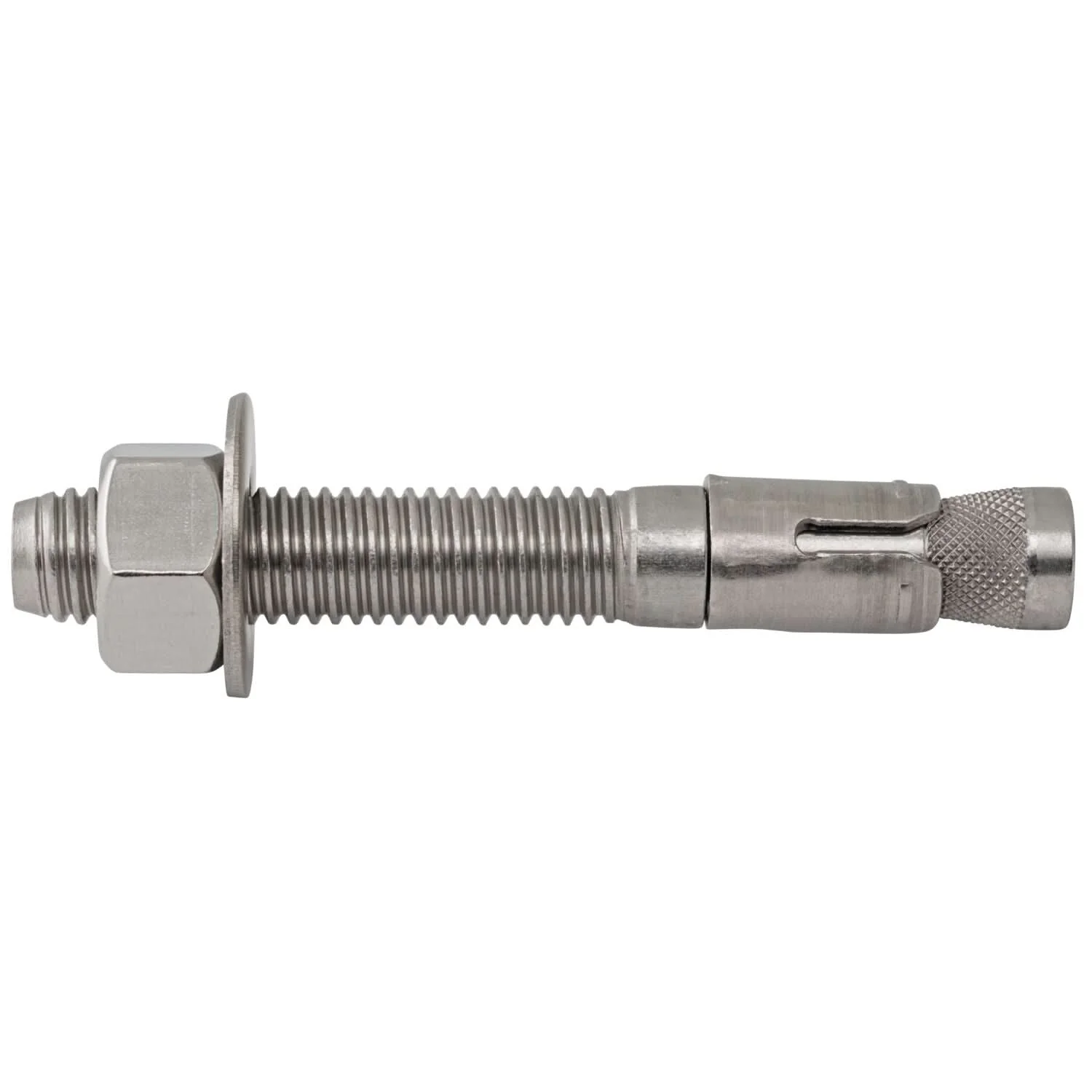 DeWalt 7632SD6 Power-Stud+ SD6 Stainless Steel Wedge Expansion Anchor, 5/8 in. x 4-1/2 in. (25-Pack) - Image 1