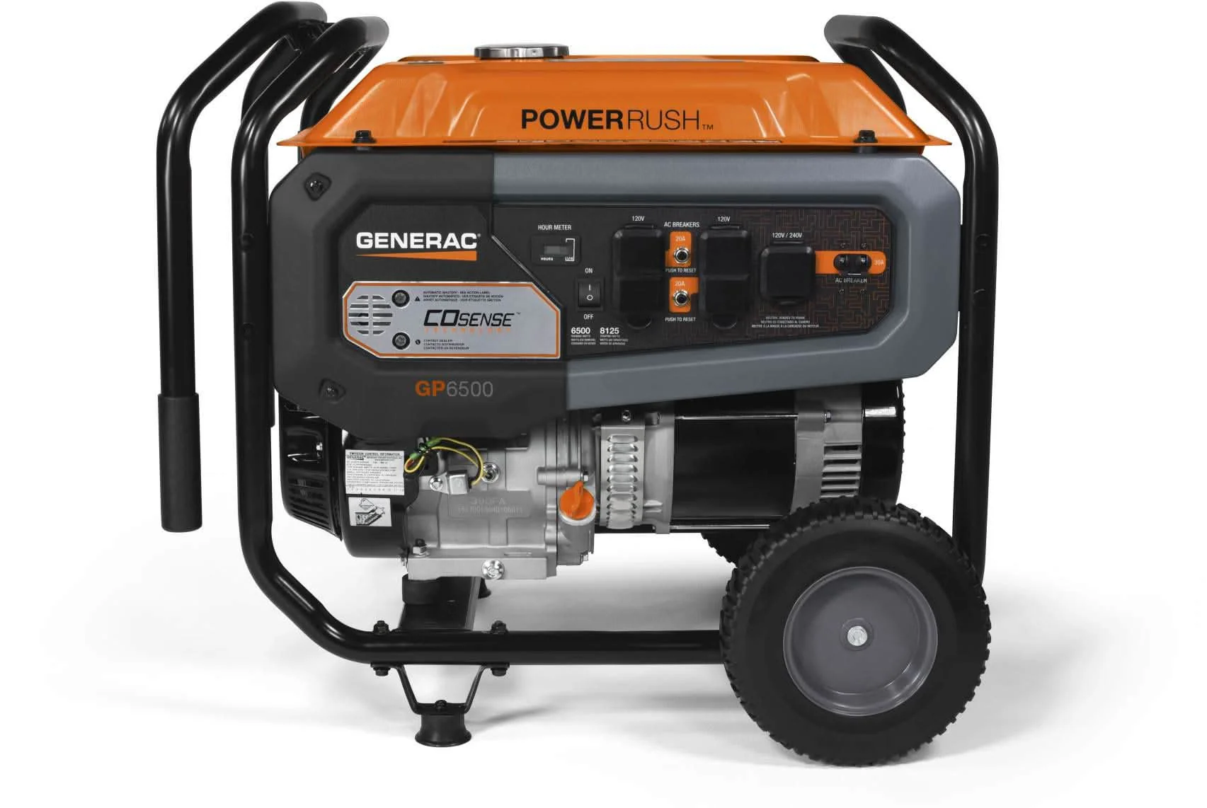 Generac 7683 GP6500 389 PR CO-Sense with Transfer Switch Outlet for Home Backup - Image 3