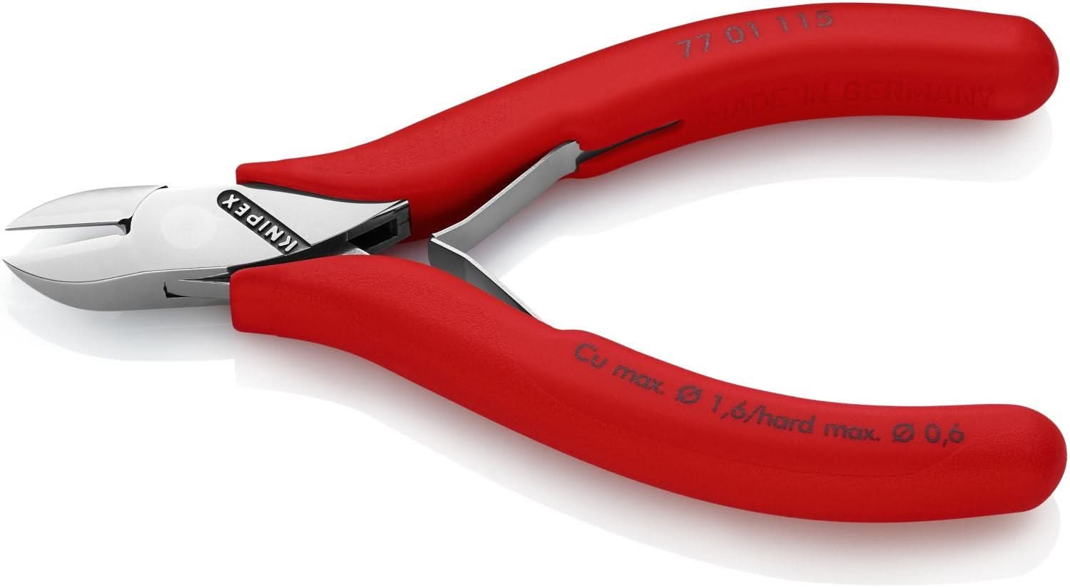 Knipex 77 01 115 Electronics Diagonal Cutters - Image 3