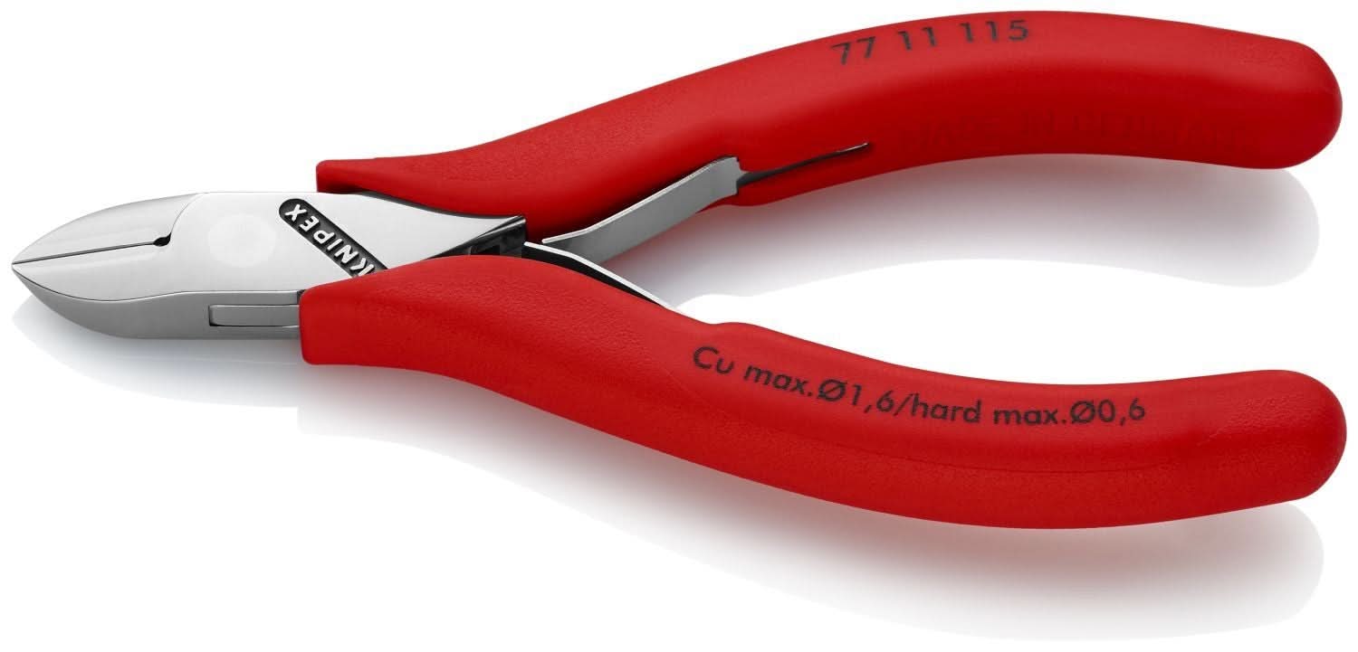 Knipex 77 11 115 Electronics Diagonal Cutters - Image 2