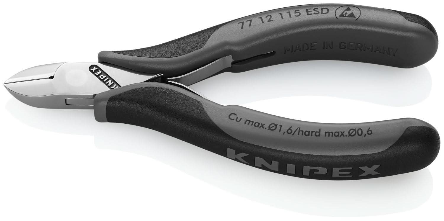 Knipex 77 12 115 Electronics Diagonal Cutters - Image 3