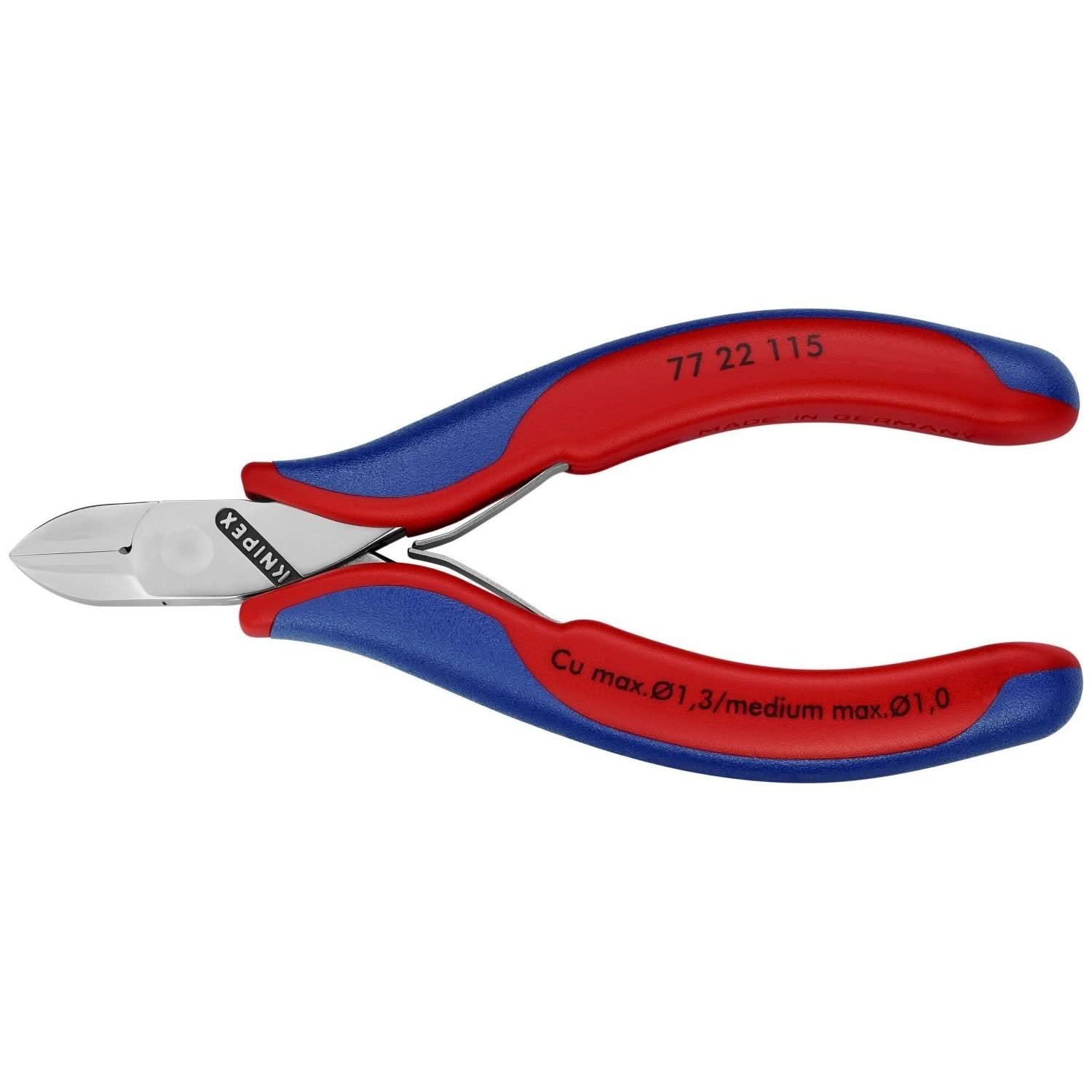 Knipex 77 22 115 Electronics Diagonal Cutters - Image 1