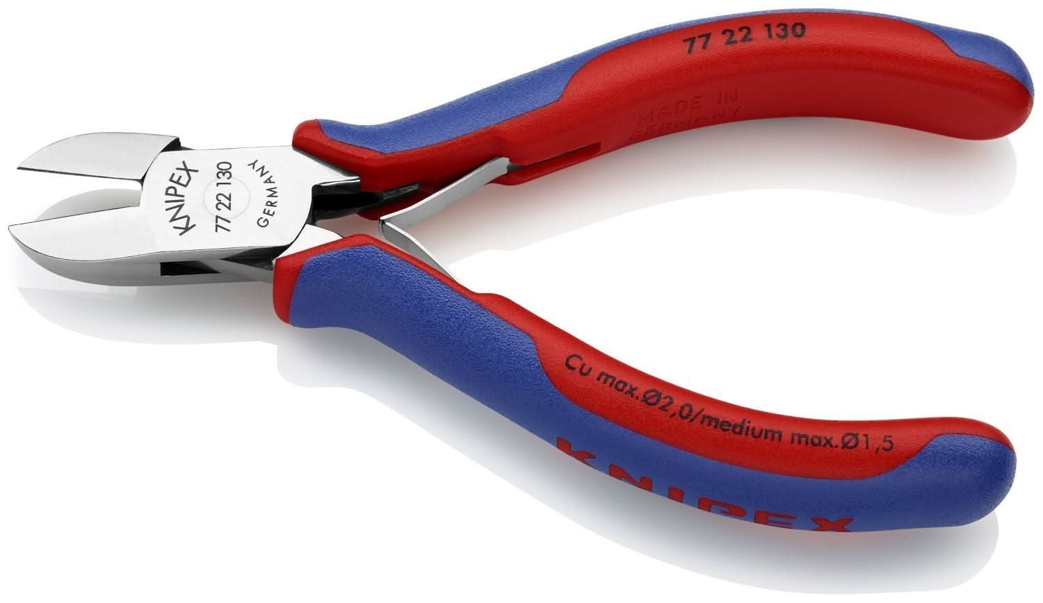 Knipex 77 22 130 Electronics Diagonal Cutters - Image 3