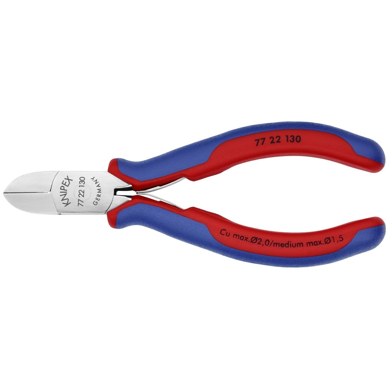 Knipex 77 22 130 Electronics Diagonal Cutters - Image 1