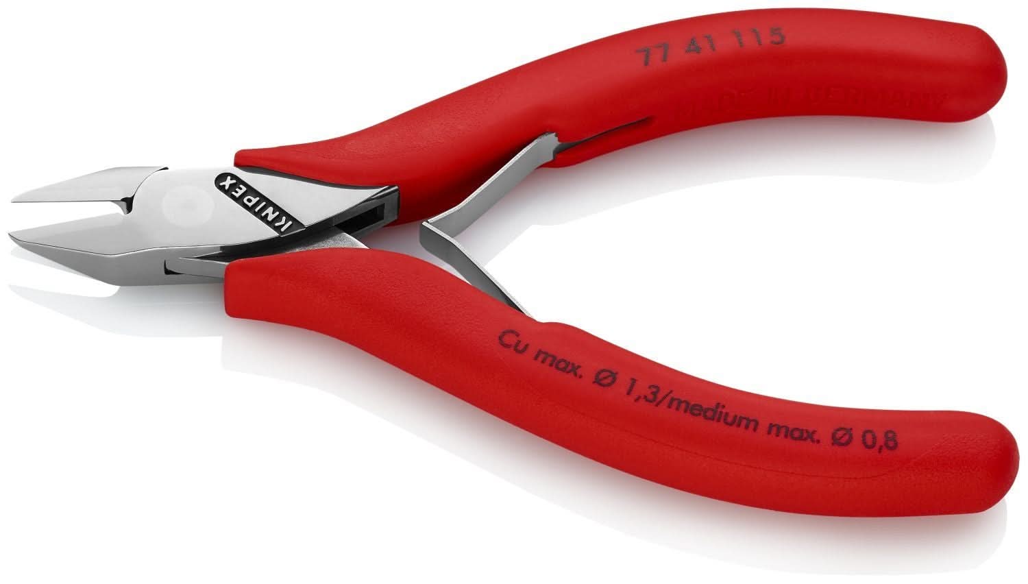 Knipex 77 41 115 Electronics Diagonal Cutters - Image 3