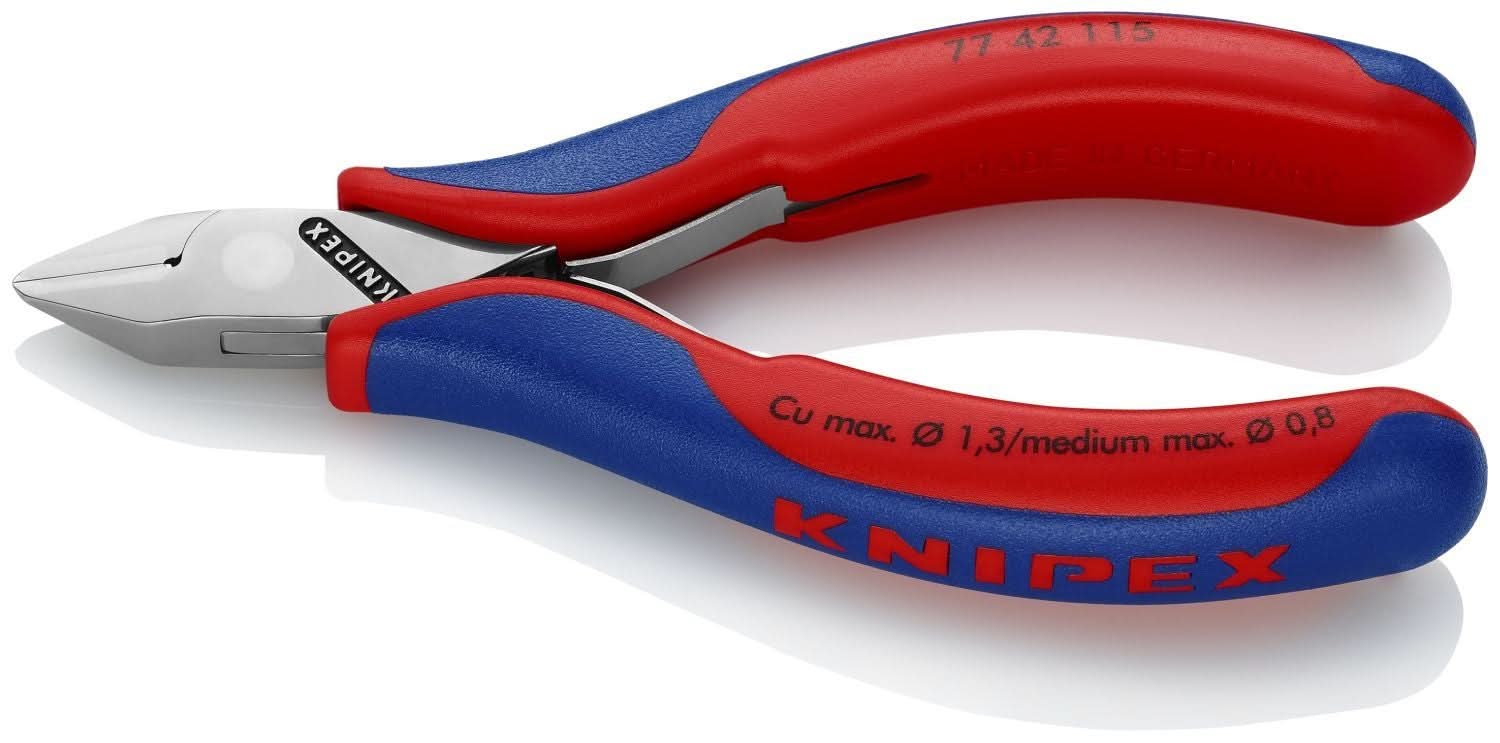 Knipex 77 42 115 Electronics Diagonal Cutters - Image 2