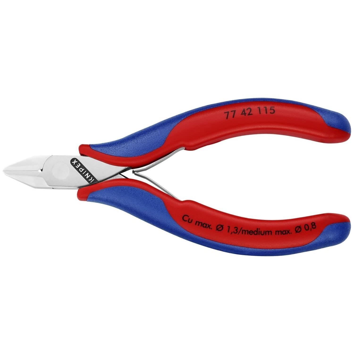 Knipex 77 42 115 Electronics Diagonal Cutters - Image 1